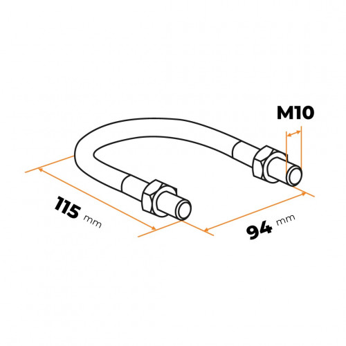 Objímka ETR 70 - 82 mm pre chladiace kvapaliny