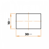 Tyč plochá 30 x 10 mm