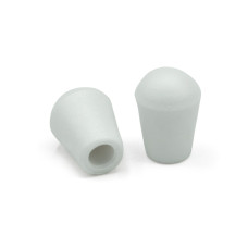 Návlek kruhový, mäkčený / 210b-034 / 4 - 4,8 mm (biela)