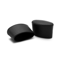 Návlek eliptický / 593-037 / 30 x 15 mm (čierna)