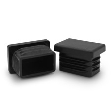 Zátka obdĺžniková / 057-034 / 20 x 10 / 1 - 1,5 mm (čierna)