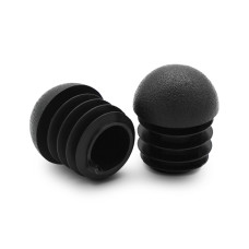 Záslepka kruhová / 335-068 / 20 mm / 1 - 2 mm (čierna)