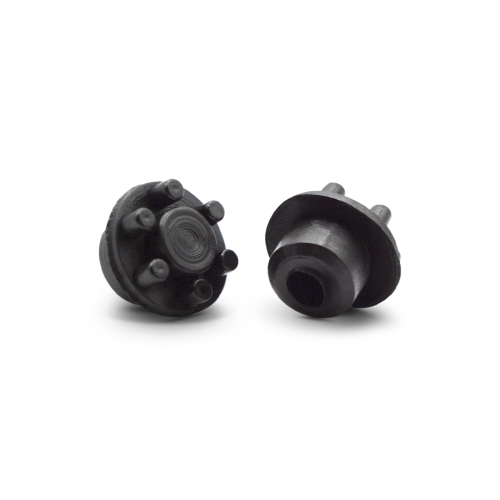 Nožička pod sklo / 069-183 / 12 mm (čierna)