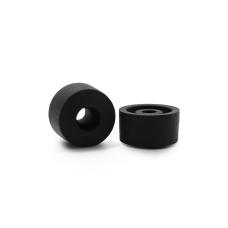 Nožička kónická s otvorom pre skrutku / 307-110 / 16,4 / 4 / 9,5 mm (čierna)