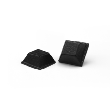 Nožička samolepiaca, štvorcová / 117-542 / 12,7 x 12,7 / 5,8 mm (čierna)