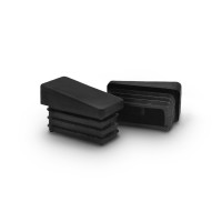 Nožička obdĺžniková, šikmá / 203-034 / 30x20 / 1-2 mm (čierna)