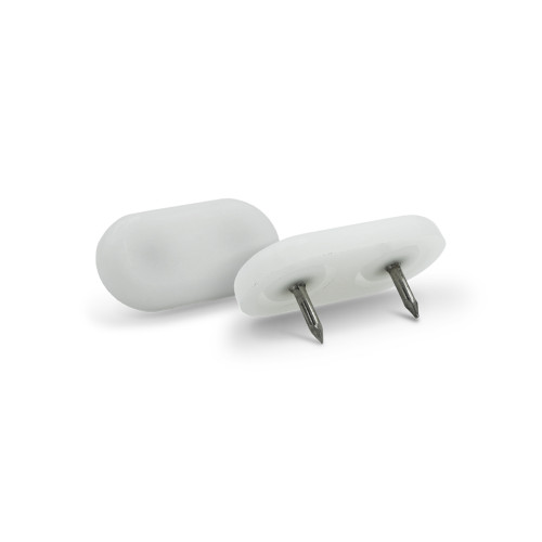Klzák oválny s klincom / 224-034 / 35 x 18 mm (prírodná)