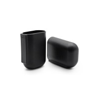 Klzák s oválnym návlekom / 394-000 / 50 x 30 / 1-2 / 70 mm (čierna)