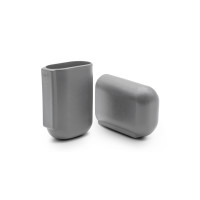 Klzák s oválnym návlekom / 394-000 / 40 x 20 / 1-2 / 60 mm (šedá)