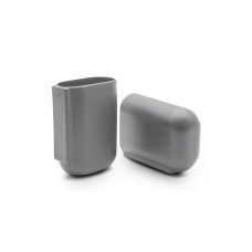 Klzák s oválnym návlekom / 394-000 / 40 x 20 / 1-2 / 60 mm (šedá)