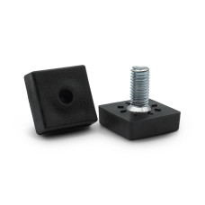 Skrutka rektifikačná / 206-034 / 20 x 20 mm / M8 x 25 mm (čierna)