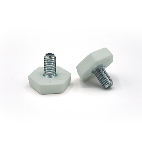 Skrutka rektifikačná / 207-034 / 25 x 25 mm / M8 x 15 mm (biela)