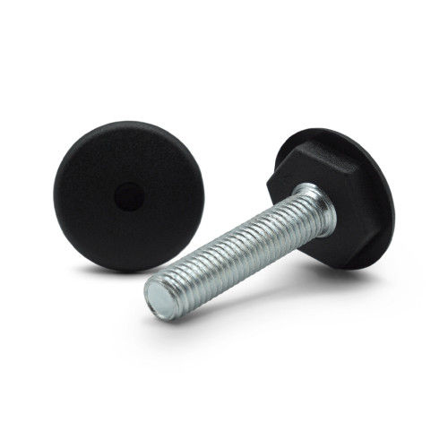 Skrutka rektifikačná / 208-034 / 25 mm / M8 x 18 mm (čierna)