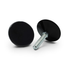 Skrutka rektifikačná s kĺbom / 281-034 / 26 mm / M10 x 20 mm (čierna)