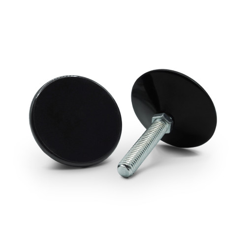 Skrutka rektifikačná s kĺbom / 281-034 / 30 mm / M8 x 27 mm (čierna)