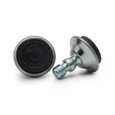 Skrutka rektifikačná s kĺbom / 281-037 / 33 mm / M10 x 20 mm (strieborná)
