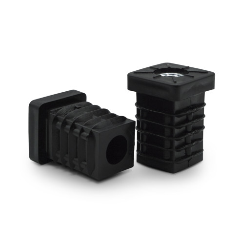 Zátka rektifikačná M10 / 205b-034 / 25 x 25 / 1 - 2 mm (čierna)