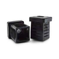 Zátka rektifikačná M10 / 205c-034 / 30 x 30 / 1 - 2 mm (čierna)