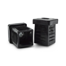 Zátka rektifikačná M10 / 205c-034 / 30 x 30 / 1 - 2 mm (čierna)