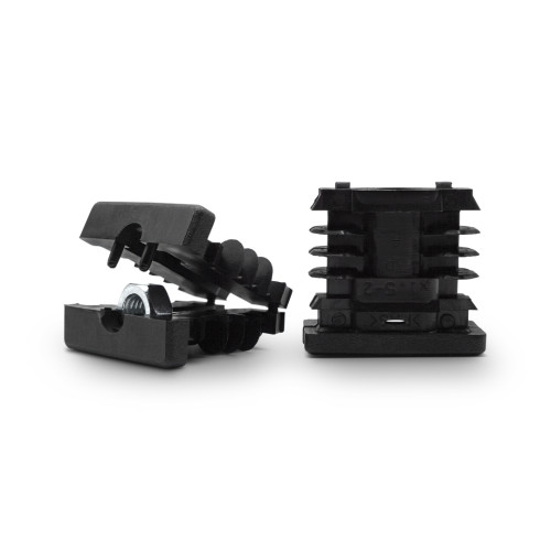 Zátka rektifikačná M8 / 369-068 / 40 x 20 / 1,5 - 2 mm (čierna)