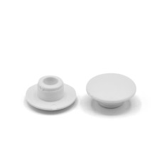 Krytka skrutky / 366-003 / 10 x 5,2 x 3,1 mm (biela)