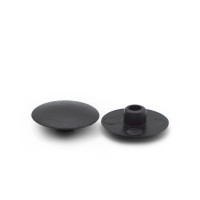 Krytka skrutky / 366-034 / 9 x 3,2 x 2,2 mm (čierna)