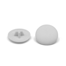Krytka skrutky Philips 3 / 119-034 / 15 mm (biela)