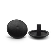 Krytka nitov / 065-034 / 2 x 1,5 / 8 mm (čierna)