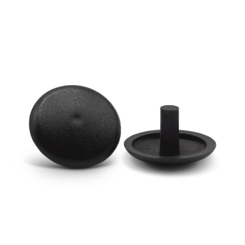 Krytka nitov / 065-034 / 2 x 1,5 / 8 mm (čierna)