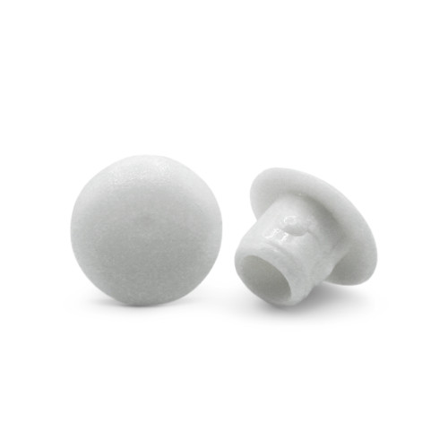 Krytka otvoru / 237b-034 / 10 / 6 x 5,4 mm (biela)