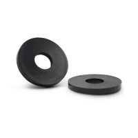 Podložka kruhová / 003-007 / 8,3 / 18 x 2 mm (čierna)