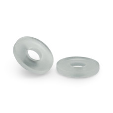 Podložka kruhová / 003-007 / 6,3 / 17 x 2 mm (prírodná)