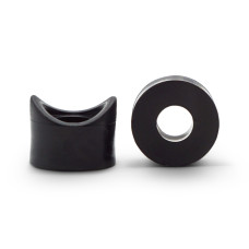 Podložka sedlová / 102-034 / 16 - 20 x 7,5 / 6,2 mm (čierna)
