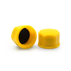 Uzáver šróbovací / 493c-110 / M18 x 1,5 mm (žltá)