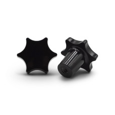 Matica kovová s plastovou hlavou, 6 cípa hviezda / 106-012 / M5 x 29 mm (čierna)