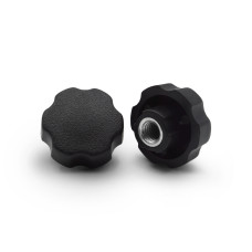 Matica kovová s plastovou hlavou, 6 vrub / 106-037 / M8 x 30 mm (čierna)