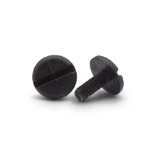 Matica + skrutka knihárska - komplet / 081-110 / M4 x 10 mm (čierna)