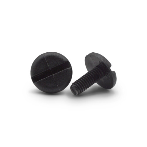 Matica + skrutka knihárska - komplet / 081-110 / M4 x 10 mm (čierna)