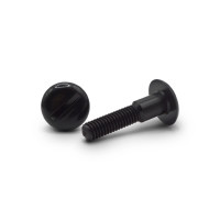 Skrutka plastová, knihárska / 082-036 / M6 x 30 mm (čierna)