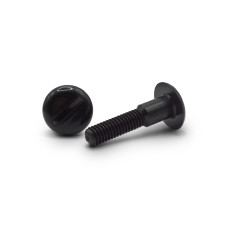Skrutka plastová, knihárska / 082-036 / M6 x 25 mm (čierna)