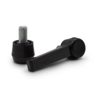 Páčka so skrutkou / 332-012 / 70 / M8 x 14,5 mm (čierna)
