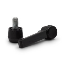 Páčka so skrutkou / 332-012 / 70 / M8 x 14,5 mm (čierna)