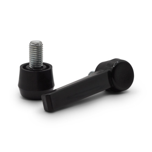 Páčka so skrutkou / 332-012 / 60 / M6 x 10,5 mm (čierna)