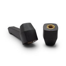 Páčka so závitom / 391-068 / 100 / M12 mm (čierna)