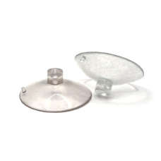 Prísavka s otvorom / 071-110 / 40 / 8 x 5 mm (prírodná)