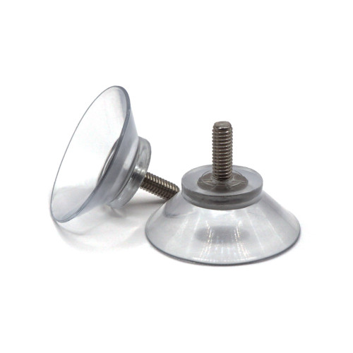 Prísavka so závitom / 071-143 / 30 / M4 x 11 mm (prírodná)