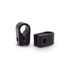Držiak guľatiny / 466-110 / 12,7 mm (čierna)  