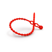 Páska viazacia, guličková / 337-034 / 180 mm (červená) Páska viazacia, guličková / 337-034 / 180 mm (červená)