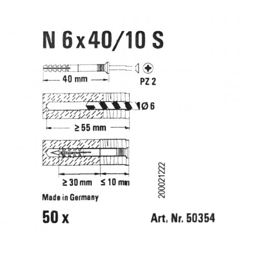 Natĺkačka 6 x 40 mm SELBO