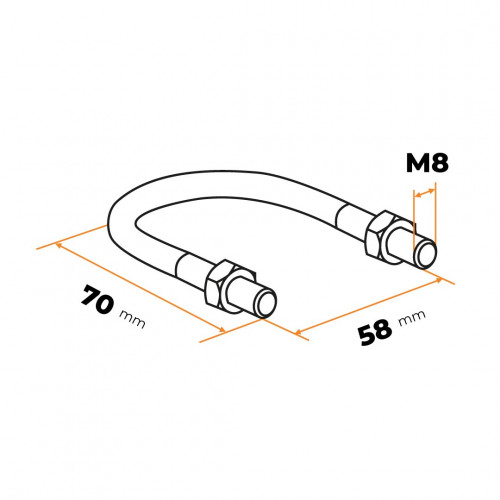 Objímka ETR 40 - 49 mm (1 1/2") pre chladiace kvapaliny